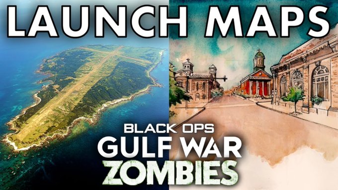 REMINDER: The two Round-Based maps on launch for Black Ops 6 Zombies are:  - Liberty Falls, a town in<a href="/tag/blackops6"class="tags"><span>#blackops6</span></a>