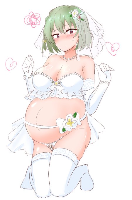 6月はドスケベマタニティウェディングドレスを描いてもよい季節とされている 