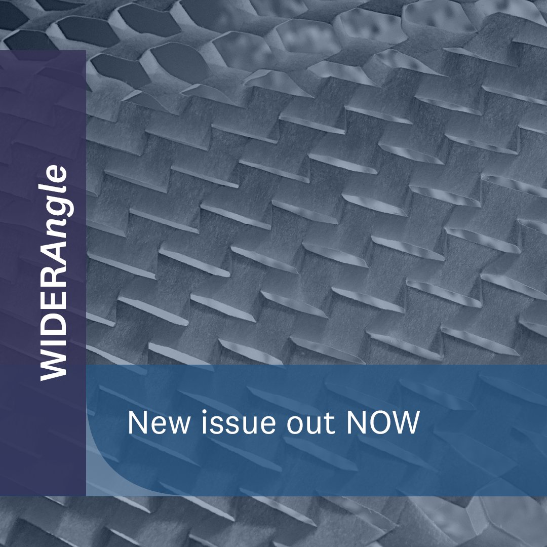 UNUWIDER's tweet photo. The newest issue of WIDERAngle is out now! The issue is packed with our latest: new SOUTHMOD training course, insights from the recent #devXroads conference, events, and more. Read it here: https://t.co/38LfFSWciZ https://t.co/ufg5y404E0