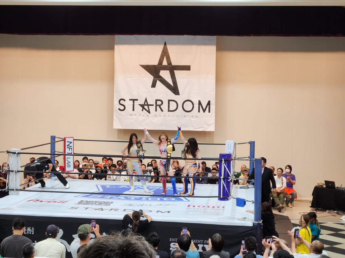 2754bhpj39's tweet photo. #STARDOM

2024.6.9富山大会　観戦してきました。試合はとても良かったです。 https://t.co/W58KjnFPVJ
