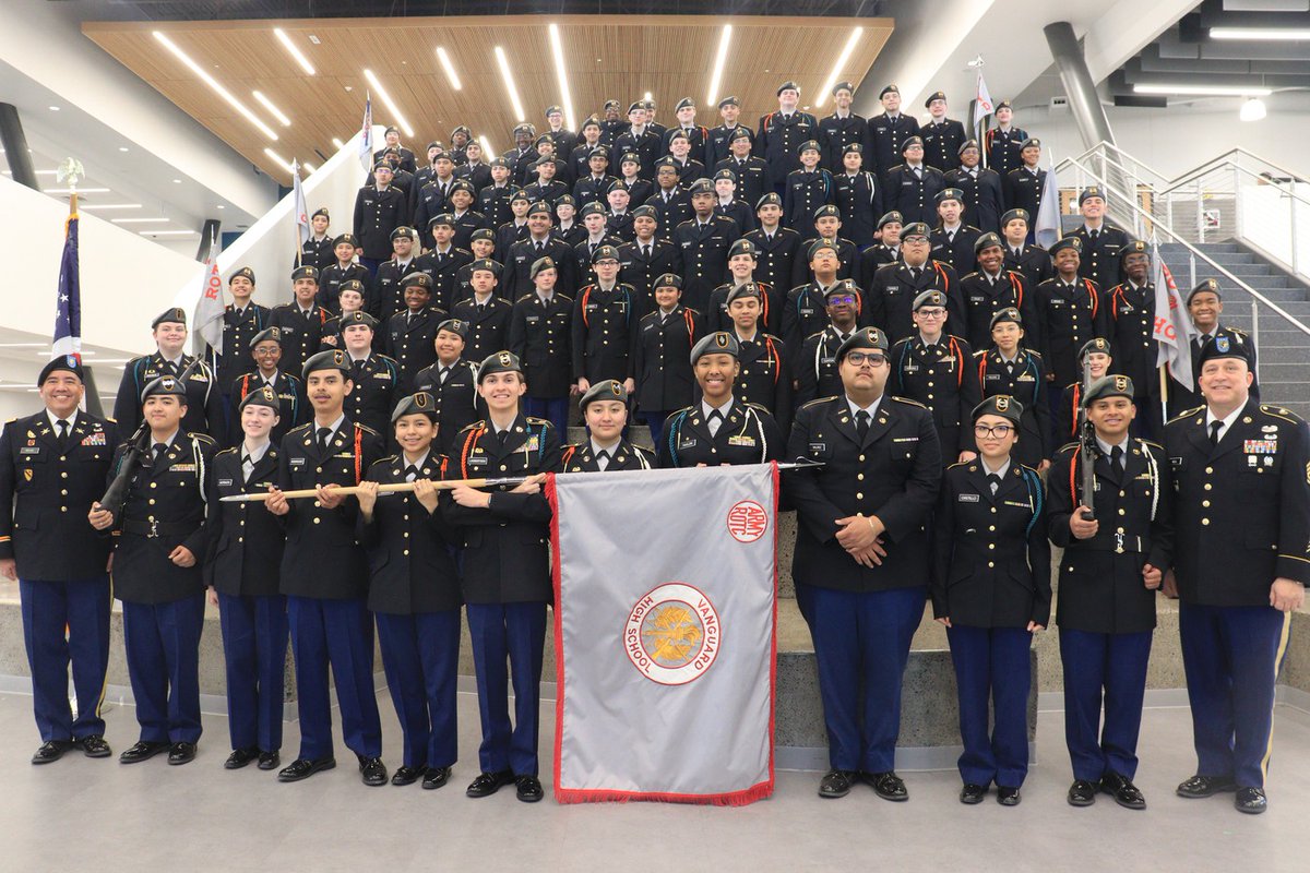 Coach_AJRivas's tweet photo. Finished a great year with Vanguard HS JROTC. Recently had our military ball and our robotics teams did great at the JROTC World's competition. Proud of my boys and all our cadets. https://t.co/cHmGURc7pU