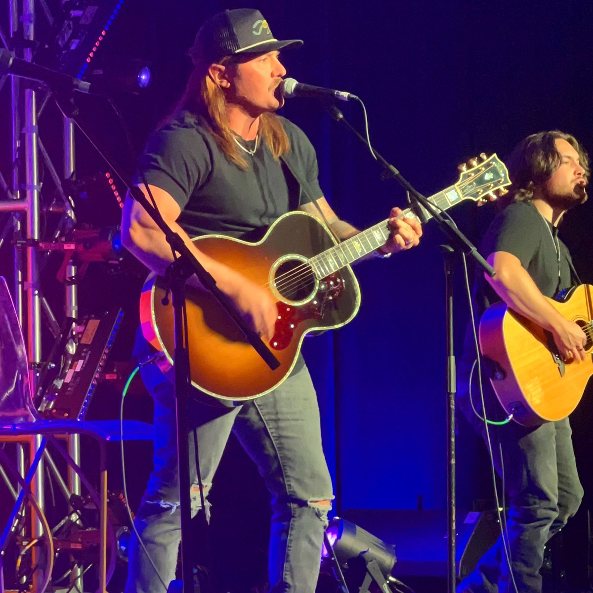 Legacy_PR's tweet photo. Fun times at #CMAFest Spotlight Stage with @AdamWarnerMusic as he entertains fans! https://t.co/UlZuUtQiDo
