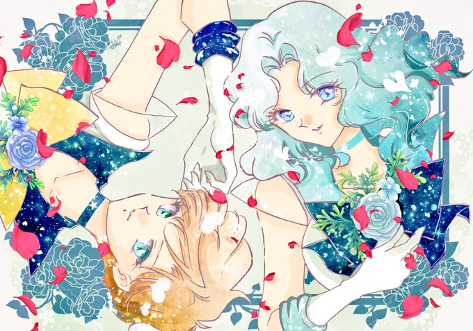 3年前に描いたゆめちっくドールをイメージしたウラネプ