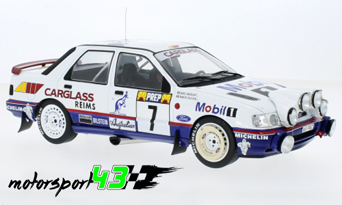 MCG 1/18... PVP: 69,95€

Ford sierra Cosworth 4x4 Rally Montecarlo 1992
#3 M.Biasion-T.Siviero
#7 F.Delecour-D.Grataloup

#motorsport43 #miniaturasdecompeticion #escala18 #escala118 #scale18 #ford #fordsierra #fordsierracosworth #cosworth #sierracosworth #rallymontecarlo