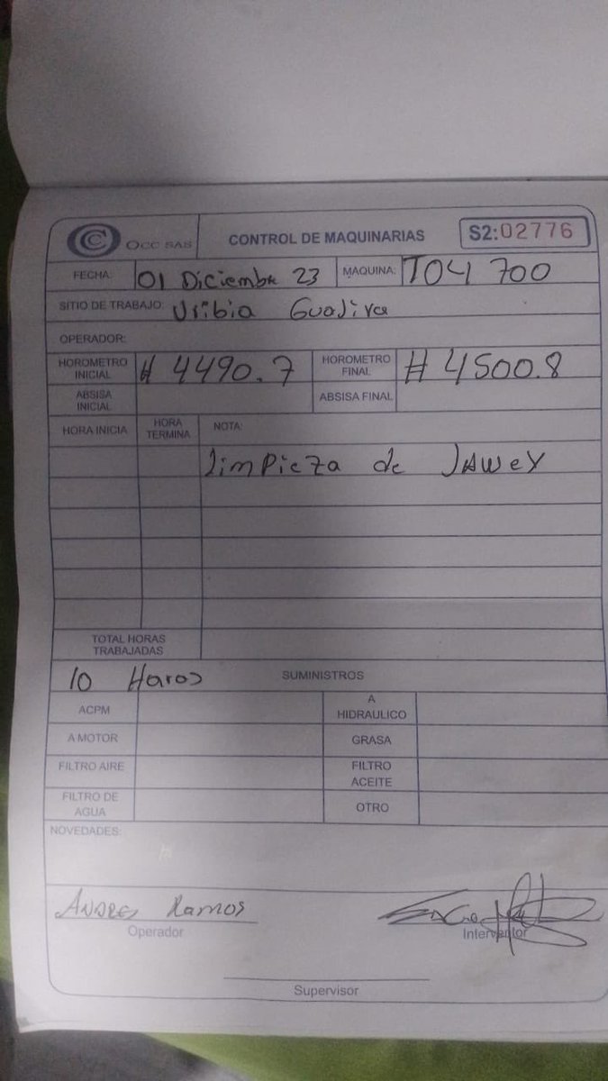 paulabolivar's tweet photo. Para que ustedes se hagan una idea de el tipo de contratos que hicieron Olmedo y Sneyder. El gobierno pagó 14 mil millones de pesos a GAMA INGENIERÍA SAS por el alquiler de un bulldozer y GAMA subcontrató a la empresa OCC SAS por 4 mil millones de pesos. 🚜🚜🚜 ¿dónde están los 10 mil millones? y así encontramos miles de millones.