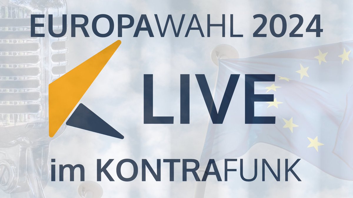 kontrafunk's tweet photo. Die Europawahl im Kontrafunk
Weiter oder Wende?
 
Sondersendung zur Europawahl
Heute von 18 bis 23 Uhr - LIVE
 
Aktuelle Hochrechnungen, Interviews, Ergebnisse und Nachrichten jede halbe Stunde.

Ein Abend voller Spannung, Informationen und Analysen.

Mit prominenten Gesprächspartnern in ganz Europa.
 
Hören Sie ab 18 Uhr rein und teilen Sie diesen Link:
 
https://t.co/KSQGWKPH8E
