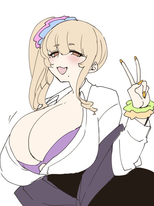 探索者になる予定の爆乳ギャル 