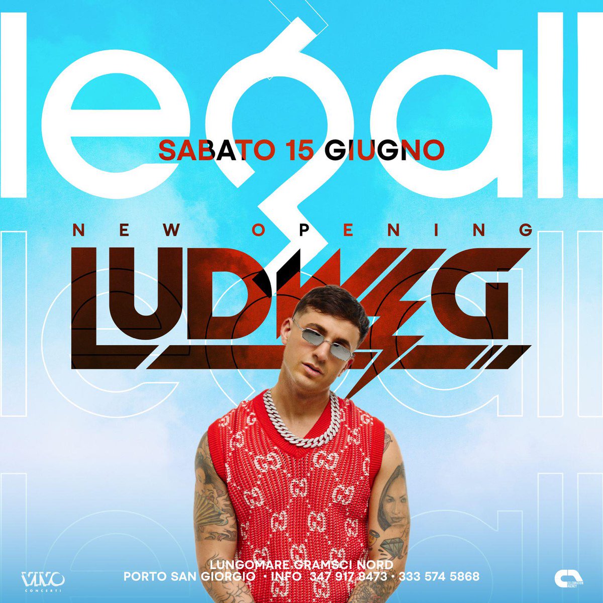 linodelbianco's tweet photo. Apertura con Ludwig alla discoteca Le Gall di Porto San Giorgio
Prenotazione ingresso, tavolo, cena e hotel: 339-4339511 Lino Del Bianco https://t.co/BzkDwokjeq
#legall #portosangiorgio #elezionieuropee #affluenza #roma2024 #9giugno #canadiangp #vannacci #buonadomenica #macron https://t.co/CEFhFTD5g5