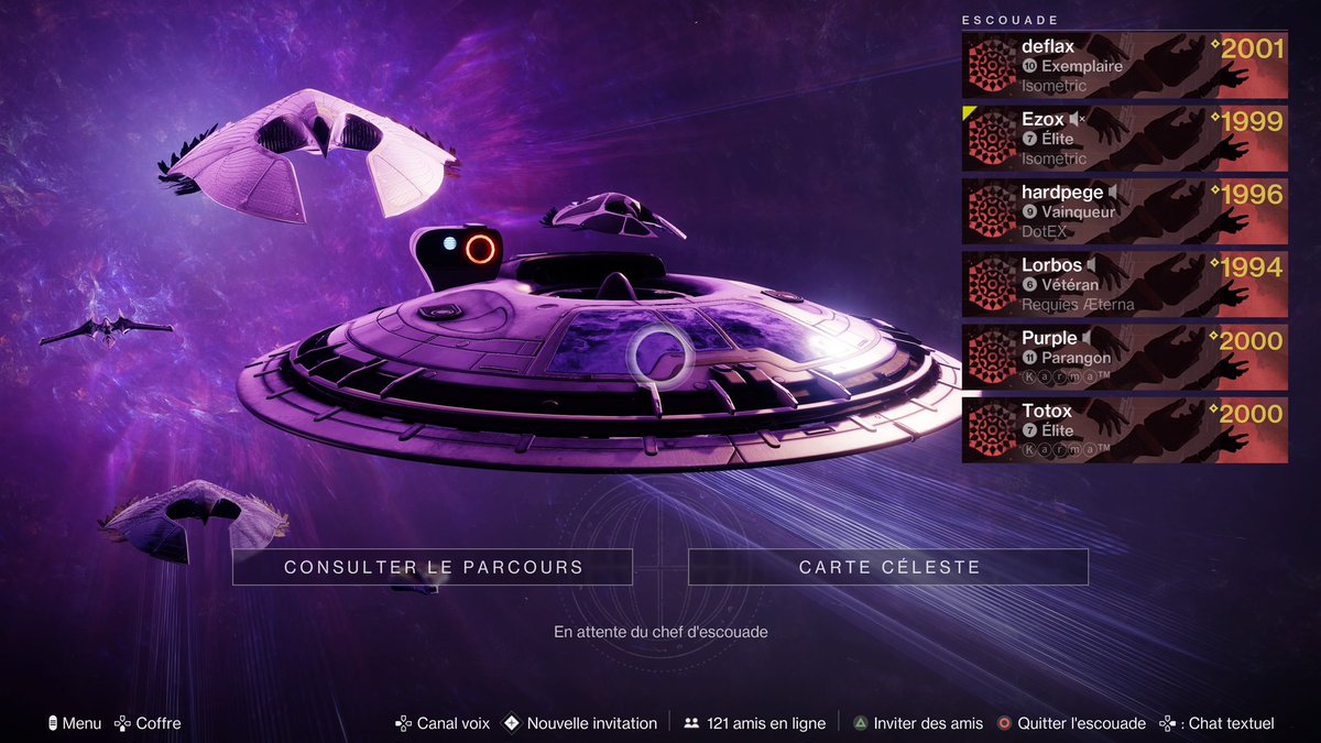 La meilleure expérience day one que j’ai pu avoir ! Merci <a href="/DestinyTheGame/">Destiny 2</a> pour ce chef d’œuvre ! Et bien évidemment à tout mes mates ❤️ <a href="/Deflax_/">𝔻𝕖𝕗𝕝𝕒𝕩 💥</a> @ItsEzox <a href="/El_Hardbait/">El Hardbait</a> <a href="/iLorbos/">Lorbos</a> <a href="/Totox_TV/">Totox</a>