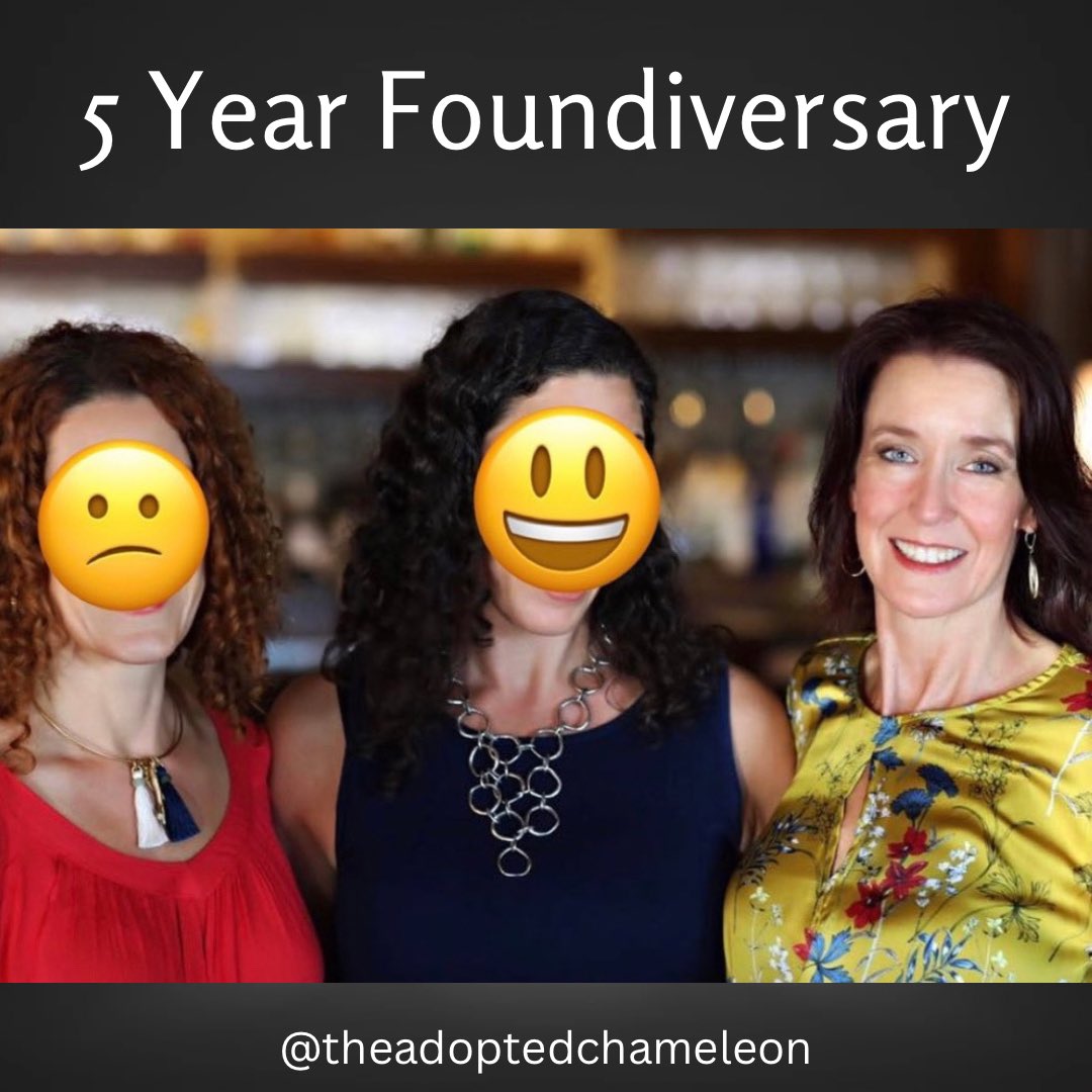 The Adopted Chameleon (@adptdchameleon) on Twitter photo Today is five years since I found my bio sisters. I still remember the feeling of the first time I hugged them. It was magical. Now five years later, I only speak to one of them, rejected by the other.This day is bittersweet. #adoption took everything I wanted. #adoptedchameleon Today is five years since I found my bio sisters. I still remember the feeling of the first time I hugged them. It was magical. Now five years later, I only speak to one of them, rejected by the other.This day is bittersweet. #adoption took everything I wanted. #adoptedchameleon