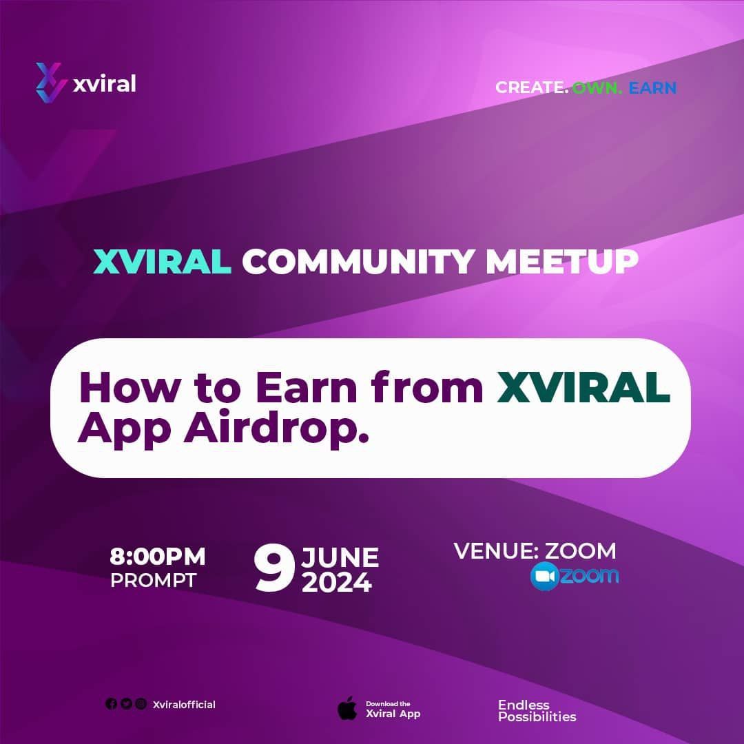 Xviralofficial's tweet photo. Announcement: The Xviral Team Introduce to you the 'Xviral Flagoff and Airdrop Campaign'.

We are thrilled to unveil the Flagoff of Xviral, a groundbreaking platform designed to bring you the most captivating and trending content from around the web. We believe in the power of viral content to entertain, inform, and inspire, and we are dedicated to curating the best of best for our users.

What Sets Xviral Apart? 
1. Curated Content: Our team of expert curators scours the internet to handpick the most viral and engaging content across various categories, including entertainment, news, lifestyle, technology, and more. You can trust us to deliver fresh and relevant content that resonates with you.

2. User-Friendly Interface: We understand the importance of a seamless user experience. That's why we've designed Xviral with a clean, intuitive interface that makes browsing and discovering content at breeze through where find it easy to navigate and enjoy.

3. Personalized Recommendations: Get personalized content recommendations based on your interests and browsing history. Our smart algorithm learns from your interactions to suggest content that is tailored to your preferences, ensuring that you always find something worth sharing.

4. Engagement and Interaction: Join a vibrant community of content enthusiasts and engage with fellow users through likes, comments, and shares. At Xviral, we believe in the power of connection and aim to foster meaningful interactions among our users.