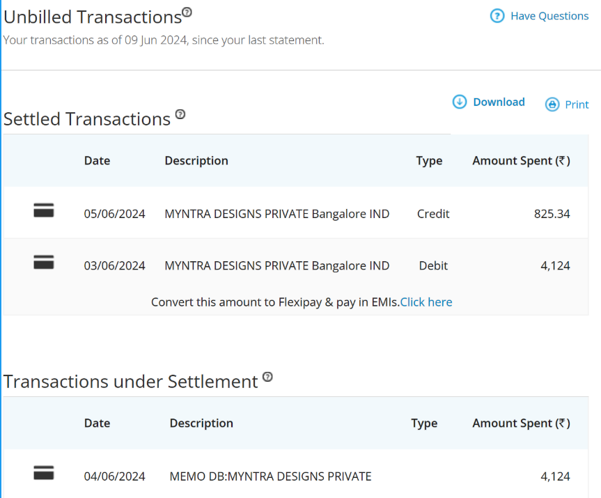jain_arihant12's tweet photo. Hey @myntra,
I placed an order on June 4th, but my SBI card shows the same amount deducted on both June 3rd and June 4th. Can you please help me resolve this? #OrderIssue #CustomerSupport
#Myntra
#SBICARD https://t.co/8zTco6cuj4