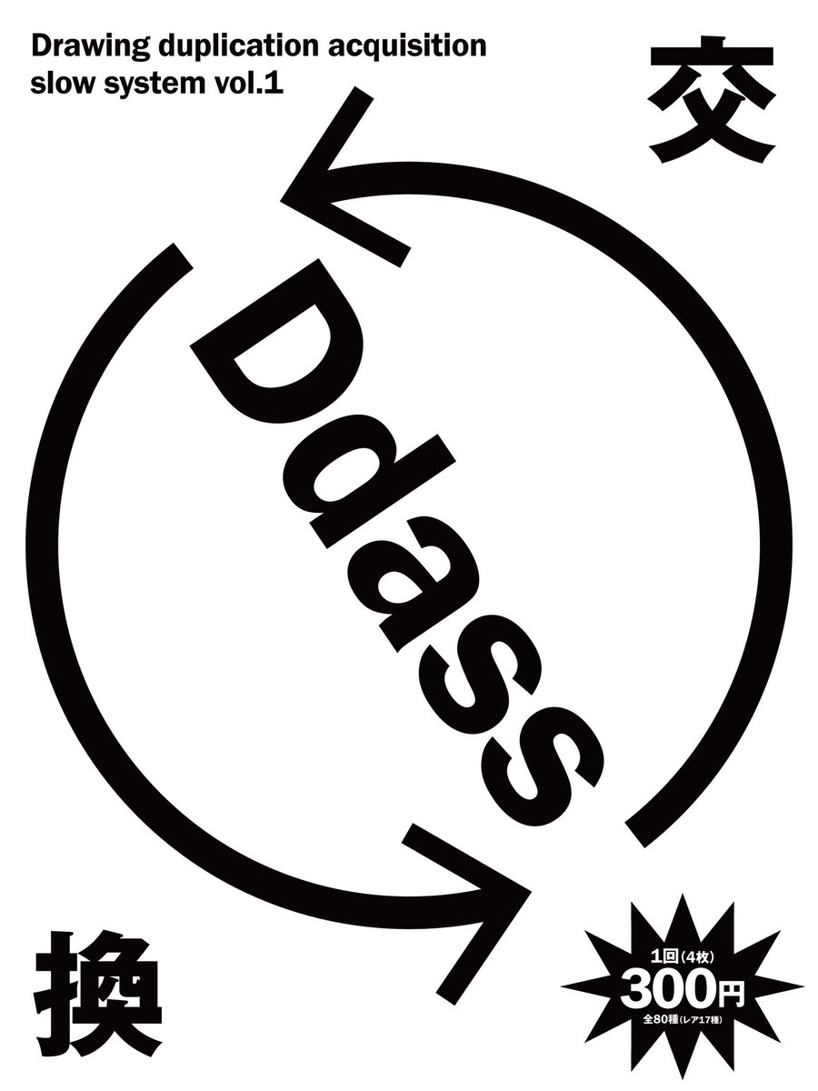 交換会の知らせ📢

日程6月15日
時間18:30〜20:00
会場ABAB UENO 5F(展示会場)

絶賛開催中の『Ddass vol.1』❗️色々な方から好評の声が届いており関係者一同とてつもなく喜んでおります🫶❗️そこで感謝の気持ちも込めて一夜限りの交換会を開催したいと思います‼️😚どなたでも奮ってご参加ください❗️✨🥰