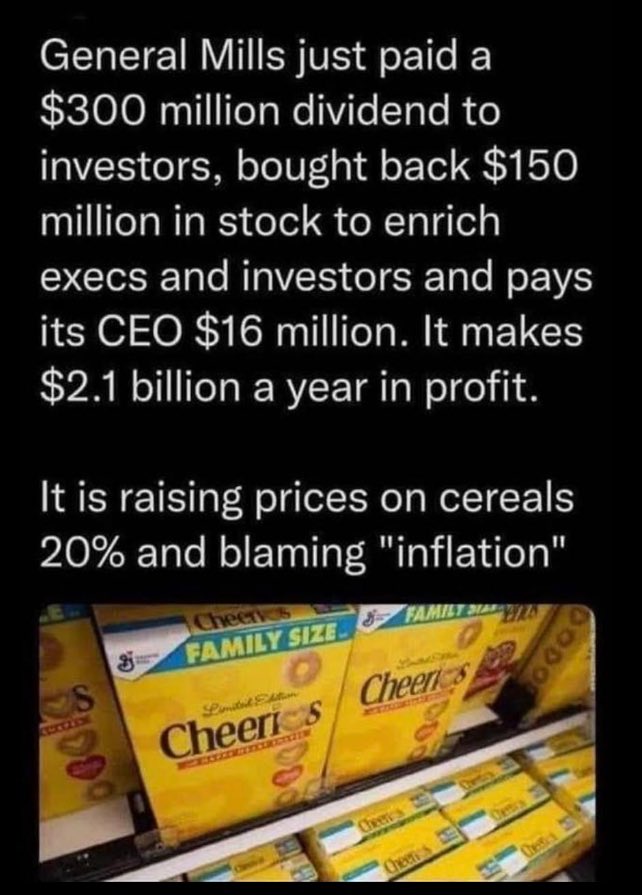 AnnieForTruth's tweet photo. This is called price gouging and why we are paying higher prices. 😡 https://t.co/nXTNct0aDM