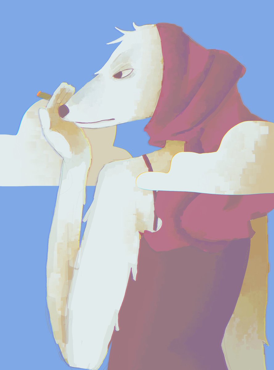 borzoi lady