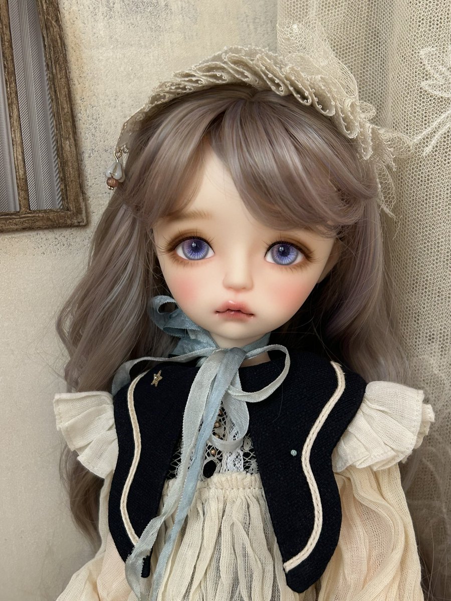 shi_pftree's tweet photo. おかげさまで無事、憧れの方にメイクしていただき戻ってきました🥰
#modigli #imdamodigli #imda #imdadoll #imda30 #doll https://t.co/3BuaSANCD4