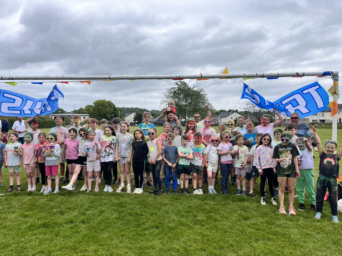 Ras hwyl ysgol iolo morganwg! Ysgol iolo morganwg colour run 2024