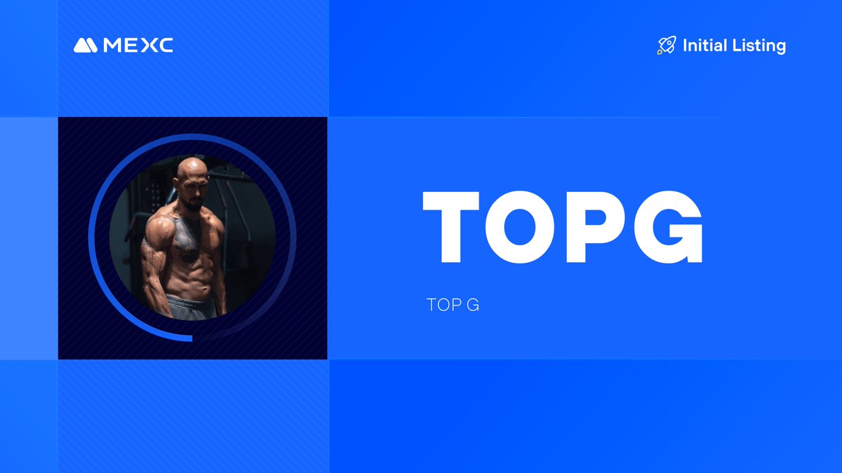 🚨#MEXC New Listing Alert!    

📈 $TOPG/USDT will be listed in the Assessment Zone at 2024-06-09 14:30 (UTC).

<a href="/topgsolanacto/">$DADDY Updates</a> is a meme coin on the Solana chain.

Details: mexc.com/support/articl…