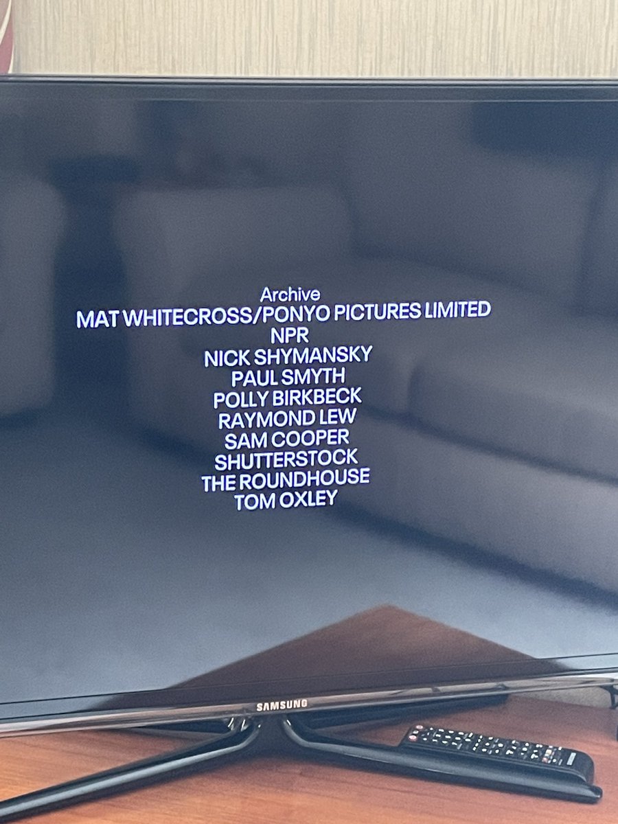 samc83's tweet image. Now this was completely unexpected. Last year Lightbox approached me wanting to use some of my Dua Lipa footage for the Disney Plus Camden series. I’ve just finished watching the first episode and decided to view the credits. I’m glad I did as I’ve been credited