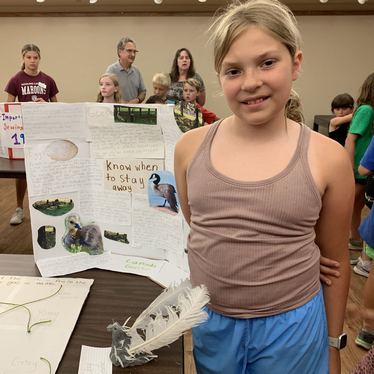 LHFarms's tweet photo. #IowaMuseumWeek starts today, and we'd like to introduce you to the next generation of curators. These 5th- and 6th-grade campers spent last week learning how to create a museum exhibit, then hosted a gallery walk for their families and other campers. We were impressed! https://t.co/eg46TgF83P