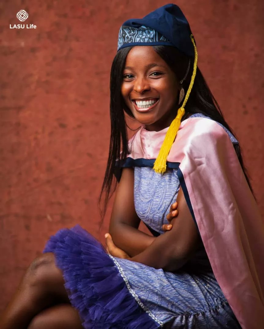 _adebolaT's tweet photo. First graduate of the family!

Temitope Elizabeth ADEOYE https://t.co/inV3Ra4u0q(Ed)

#lasu27thconvocation https://t.co/xy5GDFrteq