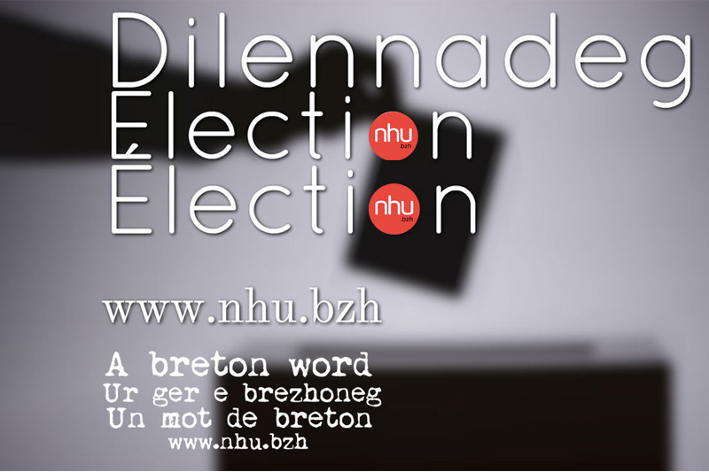 ✅ Il est des langues plus originales que d'autres !
Election en anglais et ... Élection en langue française.
Dilennadeg en #brezhoneg / #breton
#dilennadeg2024 #ElectionsEuropéennes #ElectionsEuropéennes2024 #Europeennees2024