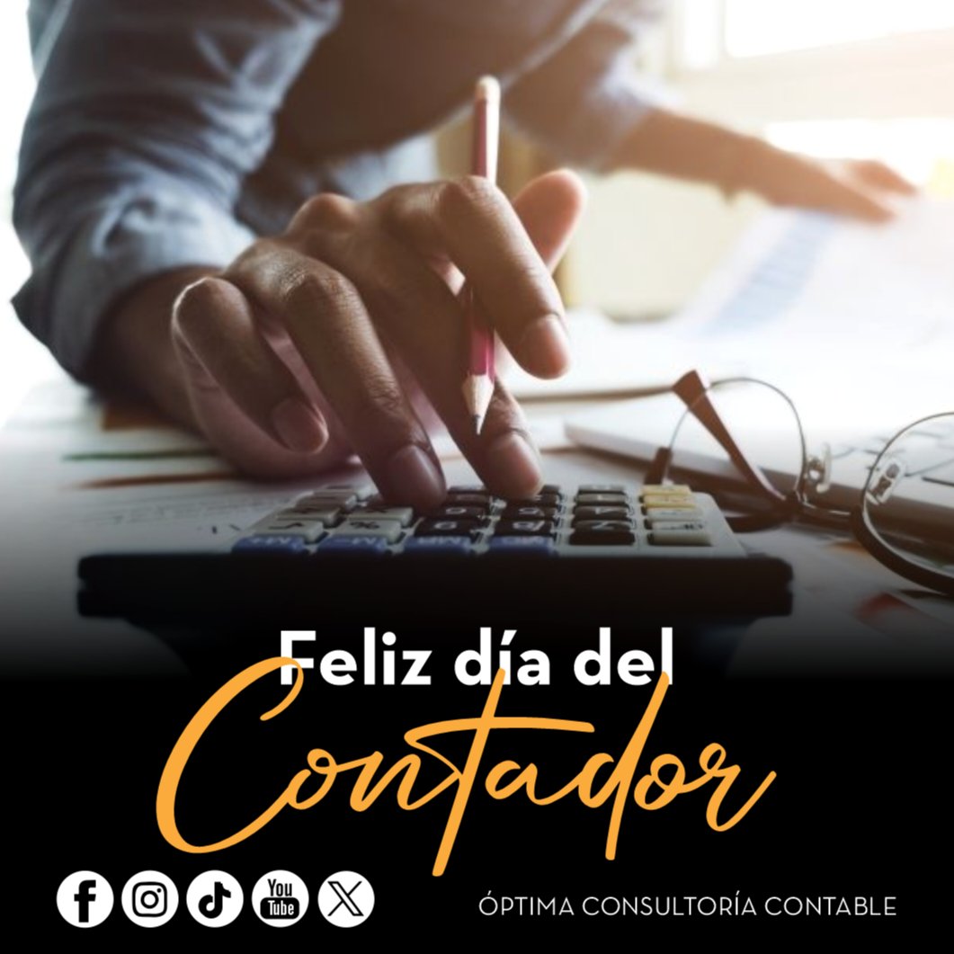 Optima_Contable's tweet image. 9 de Junio: Día del Contador Paraguayo

Los profesionales contables festejan hoy su día en el marco del aniversario de la creación del Colegio de Contadores del Paraguay, que se registró un 9 de junio de 1916.

#contador #contadorparaguayo #diadelcontador #díadelcontadorparaguayo
