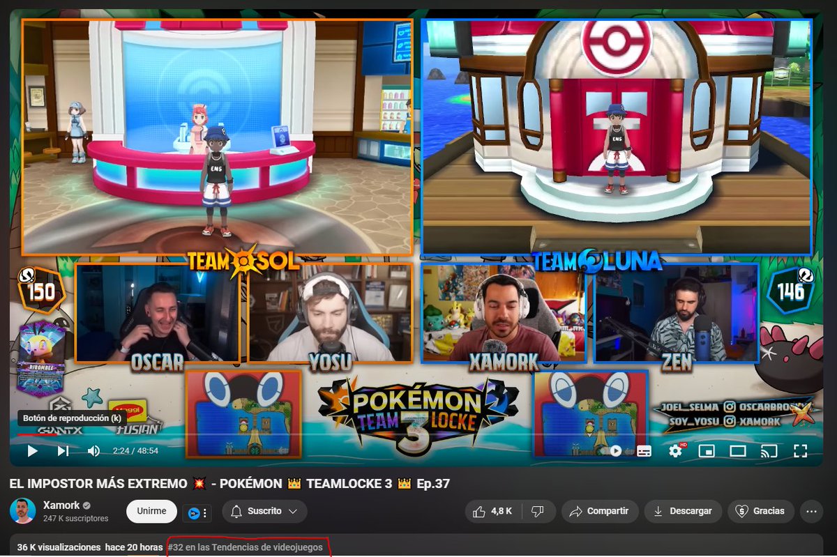 ¡TEAMLOCKE otra vez en tendencias! 😌🥰