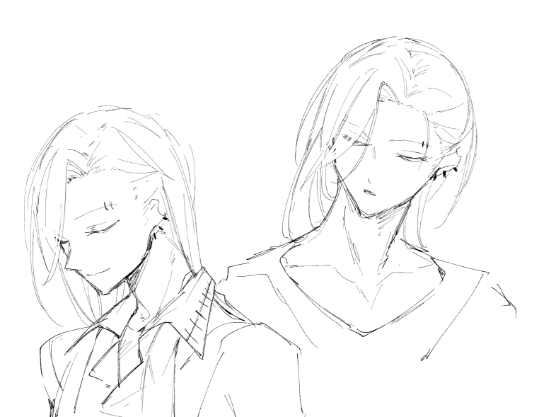 utouto_f's tweet photo. @_your_bouquet_ なんやかんやでフェイの顔は描いてて楽しい　端正に描きたい気持ちでいる(気持ちでは) https://t.co/ETJYvjVISt