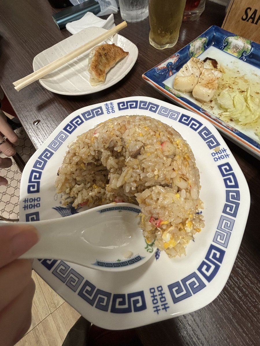 町中華で妻と打ち上げ🥟