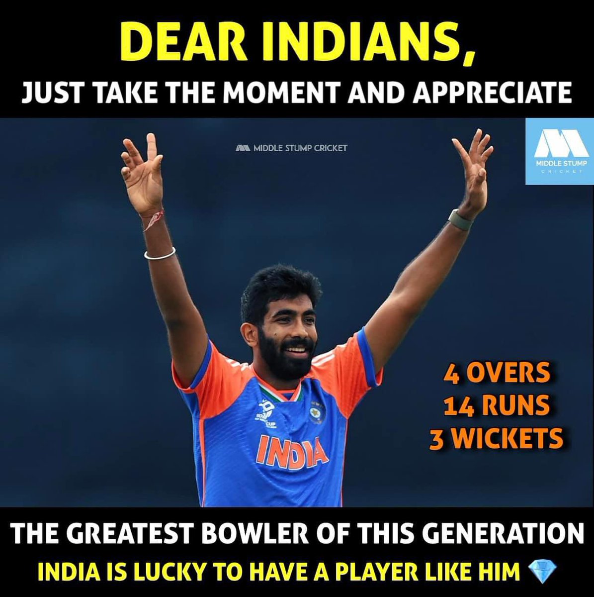 kalyankarthik24's tweet photo. Boom Boom Bumrahhhhh🔥🔥🔥🔥🔥🔥🔥🔥🔥🔥🔥🔥🔥🔥
#IndiaVsPakistan
#t20USA
#TeamIndia 🇮🇳
#PMKB https://t.co/9TltzUgxaW