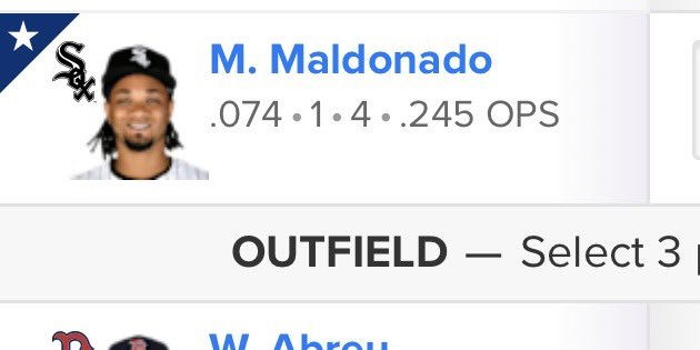sadi3smith's tweet photo. Remember to #VoteMaldy for the all star game Chicago White Sox catcher! https://t.co/HyE7CTEsB6