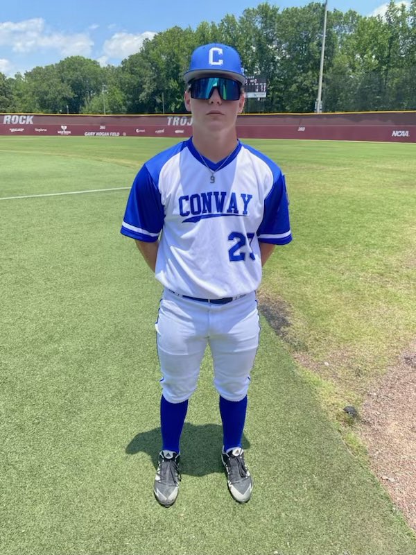 FiveToolAR's tweet photo. F: @ConwayLegion 16U 13, Dover Miners 1
PoG: Silas Cicero 4 IP, 6K, 1H, 1 ER
Hitter: Coleson Ashcraft 2-3, 3B, 2 RBI https://t.co/4XHwQHArIn