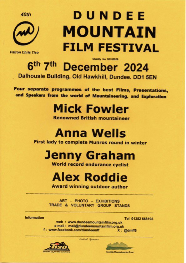 DundeeMntFilmFest (@dmff5) on Twitter photo Change of venue for this year’s <a href="/DMFF5/">DundeeMntFilmFest</a> - it will be held at the Dalhousie Building, The Old Hawkhill, Dundee on Dec 6 and 7 and here’s the line-up … Change of venue for this year’s <a href="/DMFF5/">DundeeMntFilmFest</a> - it will be held at the Dalhousie Building, The Old Hawkhill, Dundee on Dec 6 and 7 and here’s the line-up …