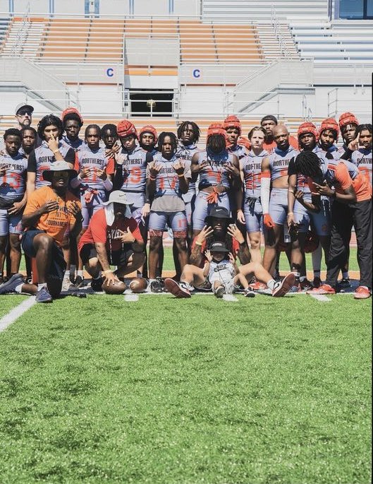 Had a blast at <a href="/LUL1onsFootball/">Lincoln University (PA) Football</a> yesterday with my boys. Shoutout and thanks to all the coaches that gave me and my teammates the opportunities to showcase our talent <a href="/NEVikingsFB/">Northeast Football Alumni</a> <a href="/CoachtanQ/">Frank Turner</a> <a href="/zayfree3/">Isaiah Freeman</a> #Pr1de