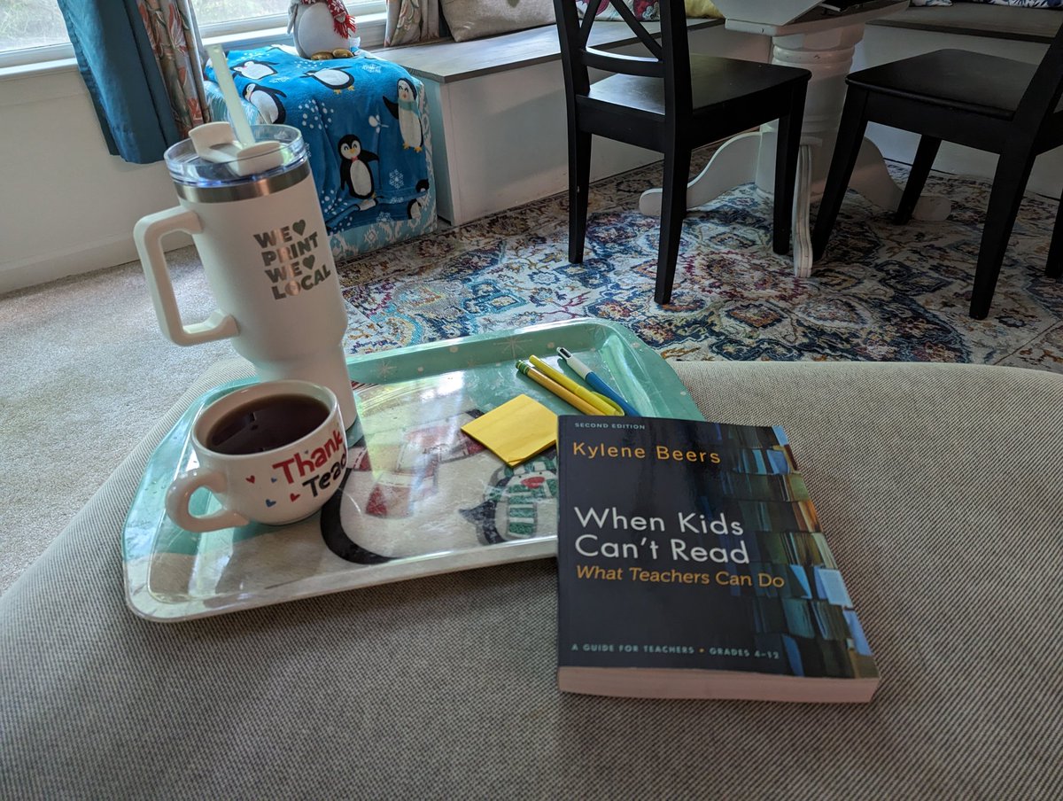 So excited to start <a href="/KyleneBeers/">Kylene Beers</a> book for the Center for Literacy Development #BookClub with <a href="/RutgersU/">Rutgers University</a>