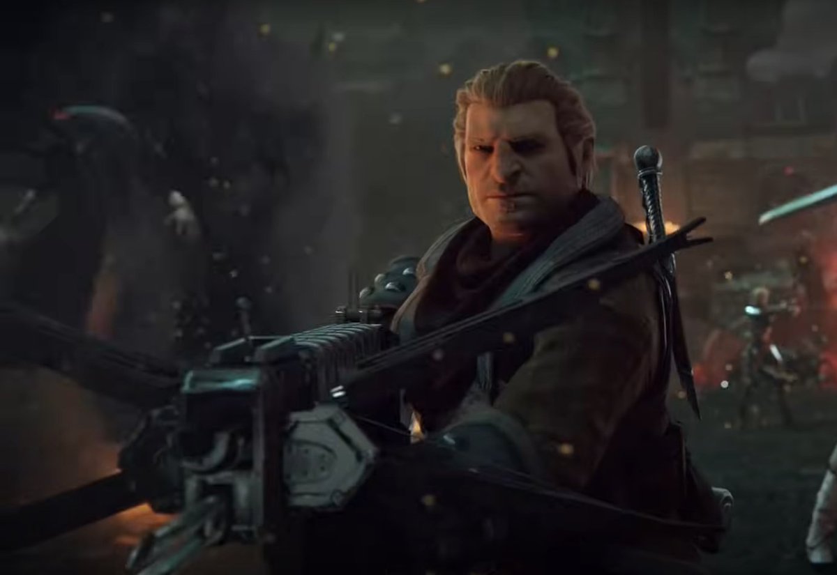Crofteria's tweet photo. "Dragon Age Veilguard looks awful"

This screenshot is from the DAI trailer. Does this even look like Varric to you? 😭 Remember to always give the gameplay footage a shot first https://t.co/zpgjs55le4