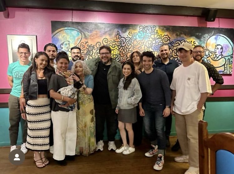 BONDGIRLRAQUEL's tweet photo. Last night with the Director, some of the cast and crew of the film El Lloron. My sister joined us as well. #chicanopower #film #ellloron #losangeles https://t.co/eWUmV975X2