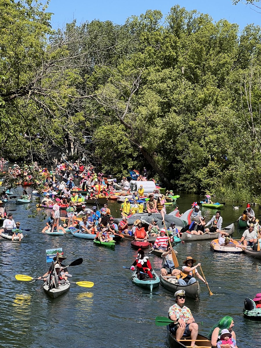 JWDuncan's tweet photo. I had a fantastic time at my first Fools' Flotilla hosted by @riveralliancewi. Thanks to my colleague, Alder @MarshaRummel for the invitation. #madisonwi https://t.co/prAD2EgGM6