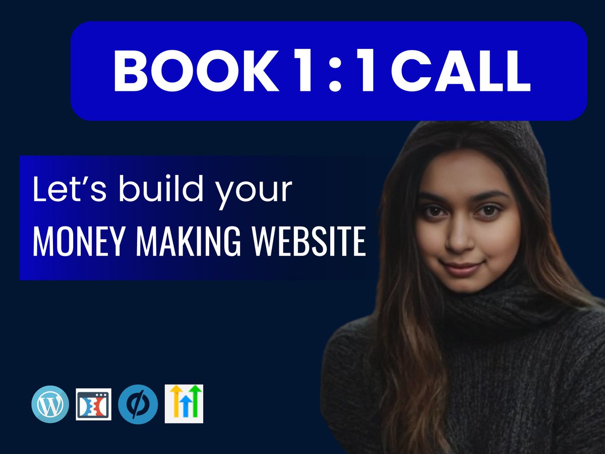 codewithsad's tweet photo. I have released a slot for my new Booking 1:1 service to provide free consultation. To help people make their dreams into reality &amp; Help them achieve their goals📷.

#wordpress #salesfunnel #landingpage #cro #consultant https://t.co/Jru1cxr9vC