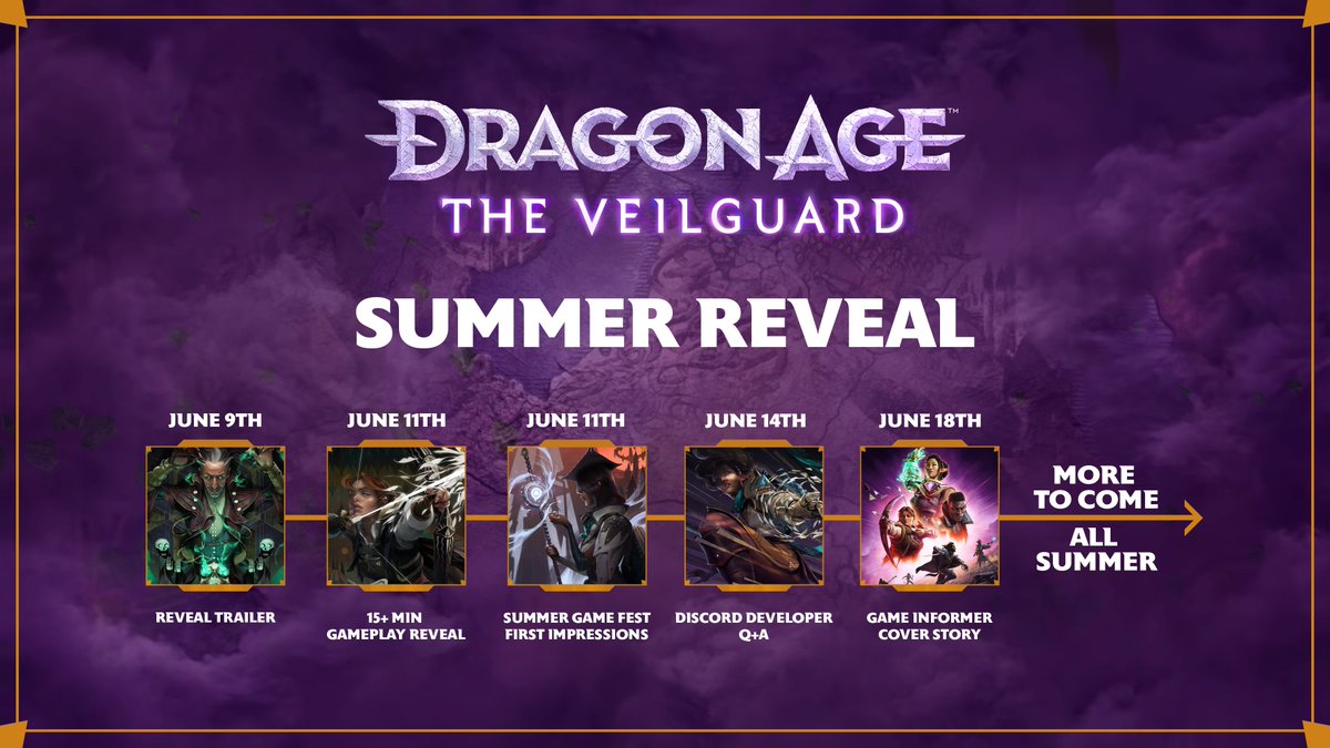 From the world premiere of gameplay to a developer Q&amp;A - take a look at what we're unveiling this week!   #DragonAge: The #Veilguard