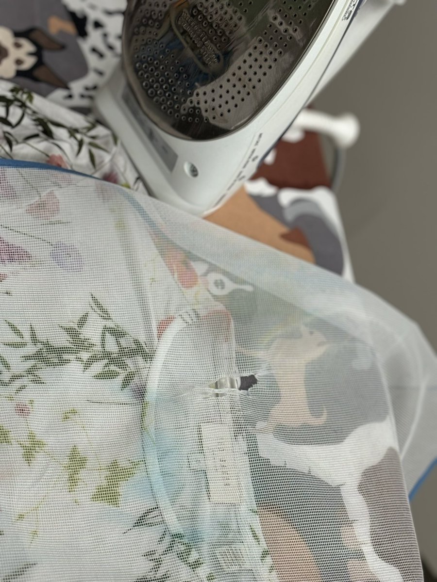 kittytreats's tweet image. #sewingtips It’s okay to cut off your tags.  Also okay to iron knits if you use a cloth as a barrier.  There is a special sleeve board to help not stretch out your tops