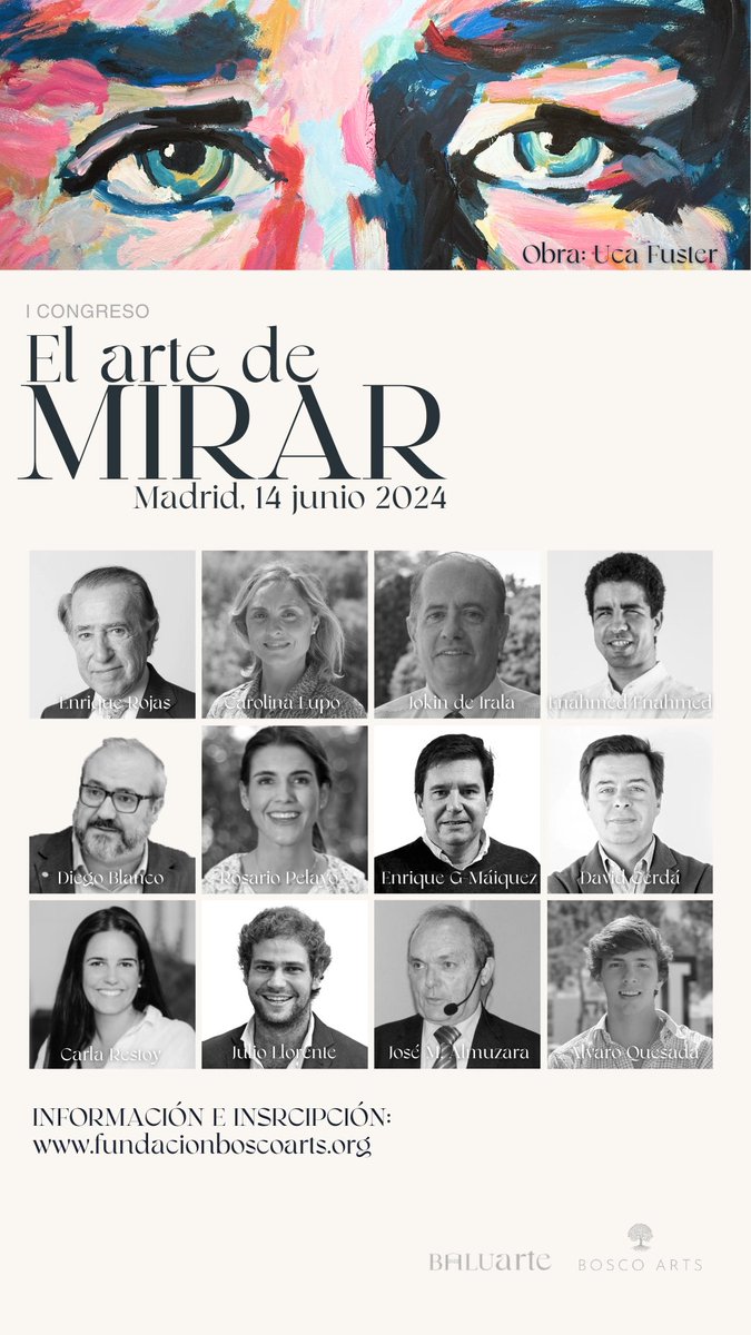 Ponentes confirmados.