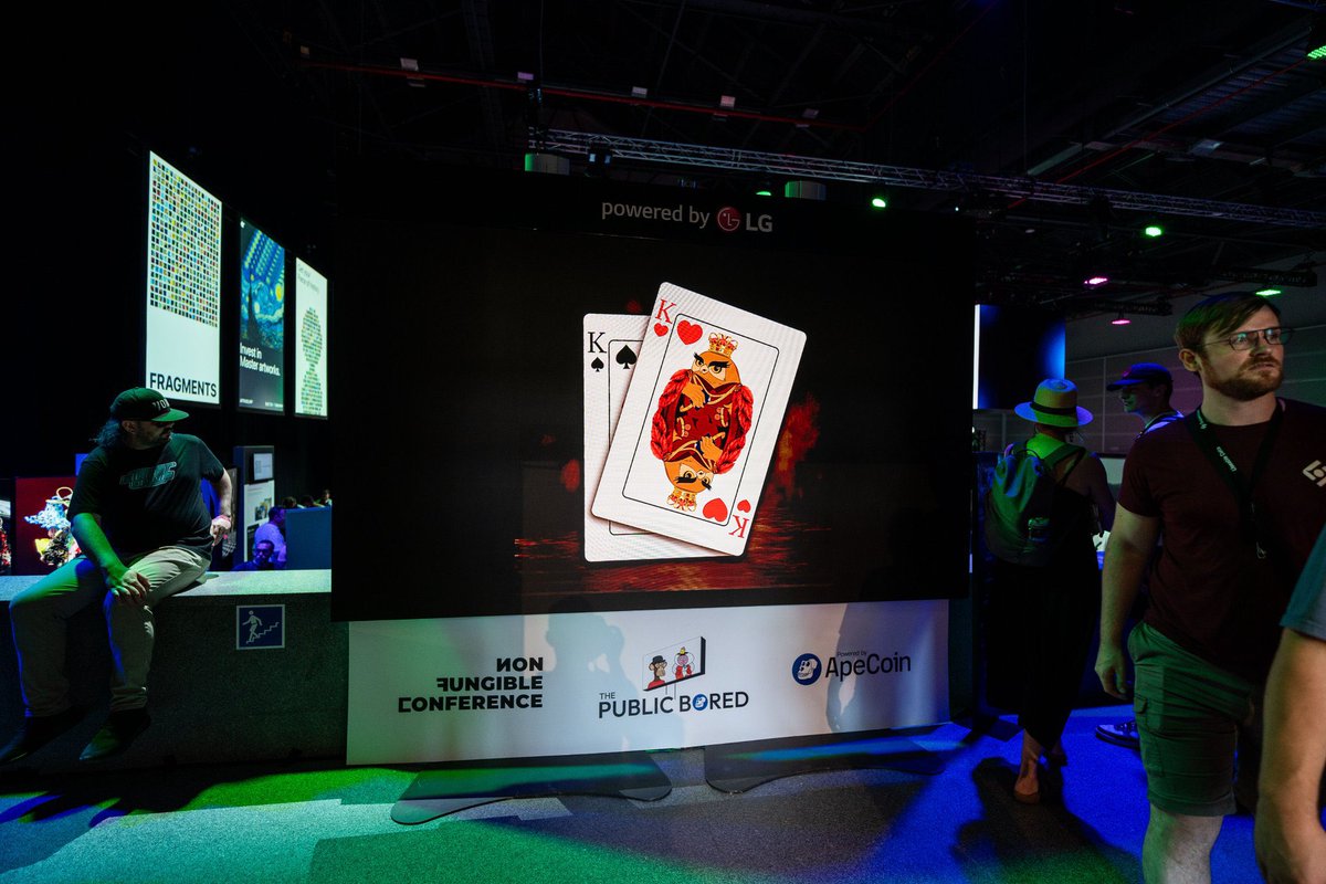 Ga Ga friends 

Woooooow My owl was exhibited in Lisbon 🤩
Thank you very much  <a href="/PublicBored/">The Public Bored 🔥</a> and <a href="/apecoin/">ApeCoin</a> 🙏🏼
I’m so happy 
Thank you again😍😍😍

#nft_shill #nft #publicbored #apecoin #wiseowl #nft