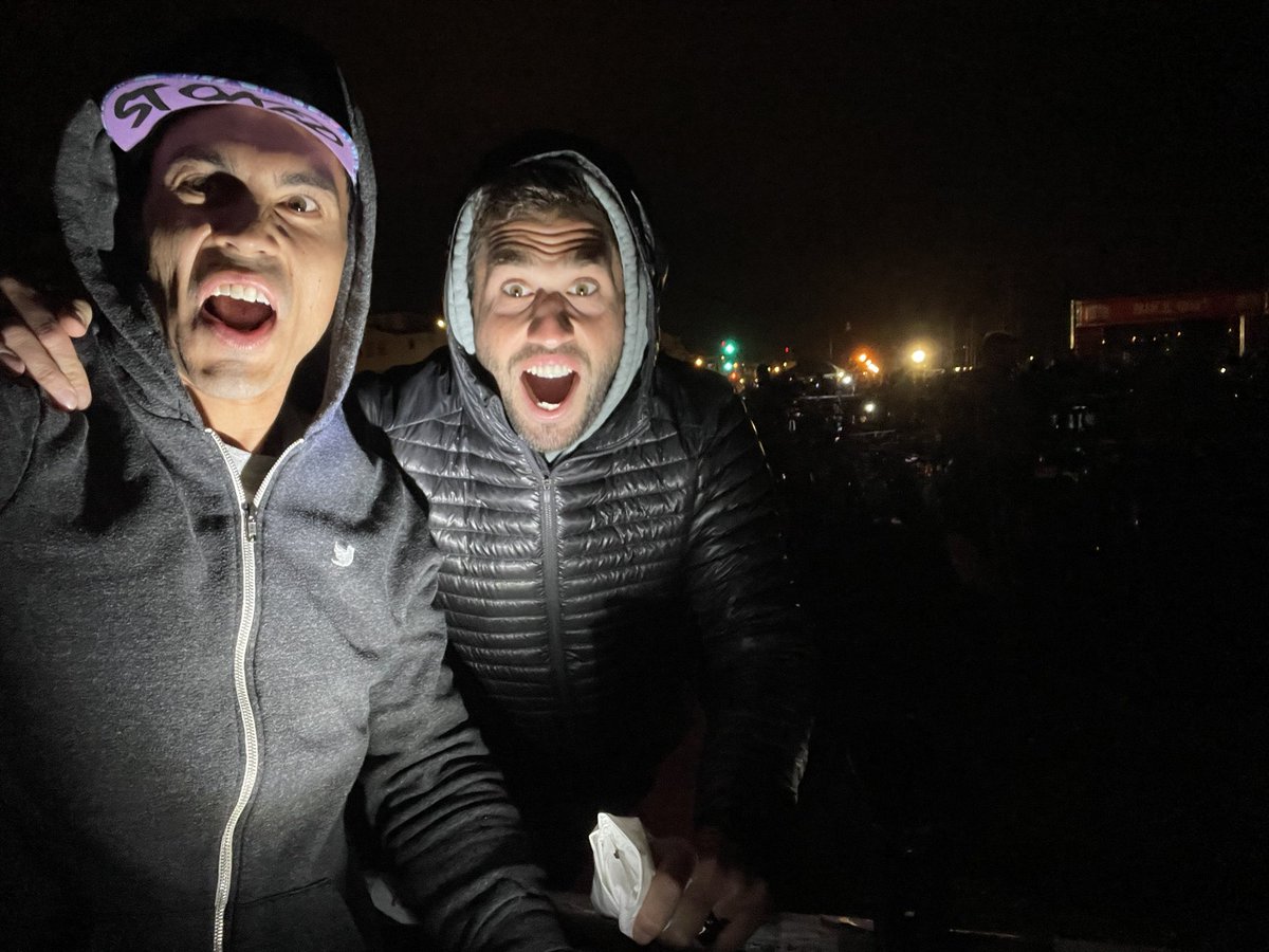 AdrienSchriefer's tweet photo. We escaped! Great weather racing in SF this weekend w/ @sambrosi800 #EscapeAlcatrazTri time to 🍻 https://t.co/tUPwgNHhor
