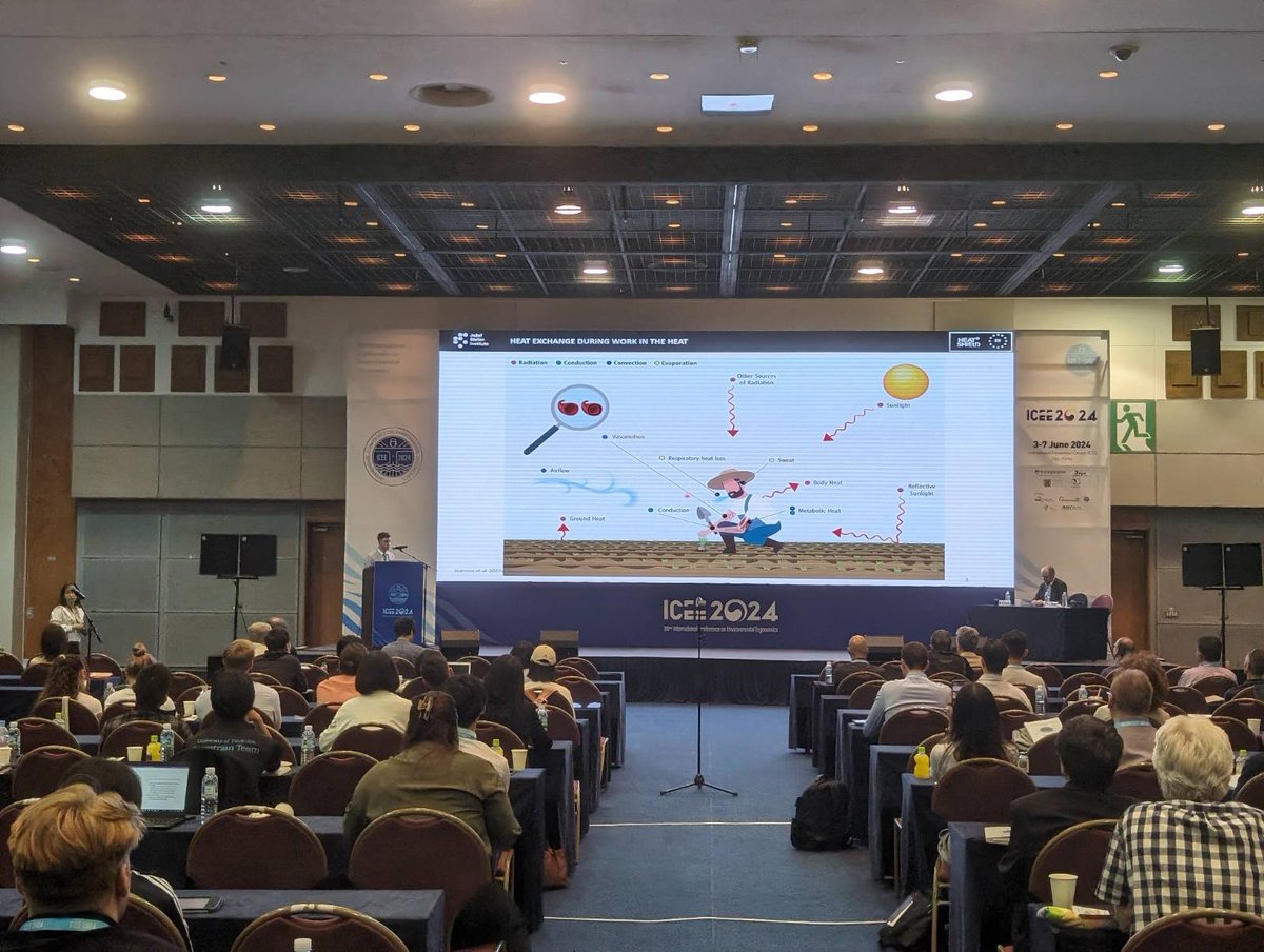Thrilled to have presented our work on tech advances to protect workers from heat stress at <a href="/ICEE2024/">ICEE2024</a>, paving the way for global collaboration!

Huge shoutout to <a href="/BorisKingma/">Boris Kingma</a> for organizing an incredible symposium!

Excited for:
🇲🇾 ICEE 2026
and especially 🇨🇾 ICEE 2028