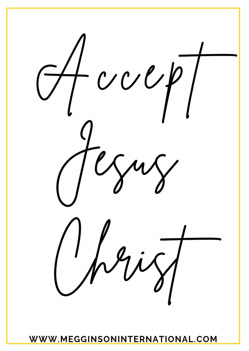 MegginsonIntl's tweet photo. Accept Christ or renew your faith today! Visit https://t.co/qZ7VQw7LcO.
Welcome &amp; Congrats!

✨️ Follow @megginsonintl to help us grow 

#Everyone #Community #Onlineministry #ministry #altercall #Salvation #Godsword https://t.co/6Hefn4vBqu