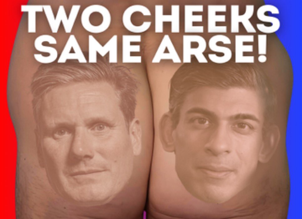 ferryenzo917's tweet image. Err, no. Two cheeks of the same ar5e. #Uniparty #LibLabCon