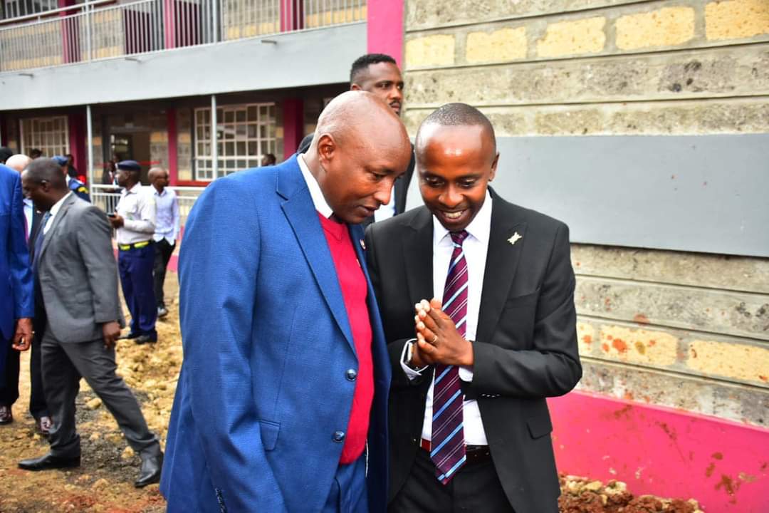 marahpash's tweet photo. Receiving H.E Ruto, my best friend and a brother H.E Katoo was also present https://t.co/5qbDl9IfnX
