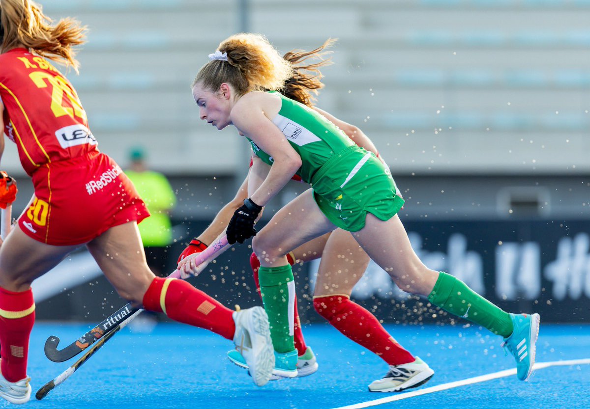 irishhockey's tweet photo. FULL TIME: IRL 0 - 2 ESP
It just wasn’t to be for our IRL Women today. They fought tirelessly in today’s final but hosts Spain were ultimately the victors.
#FIHNationsCup #HockeyInvites #HockeyEquals https://t.co/mjhp3P7Iei